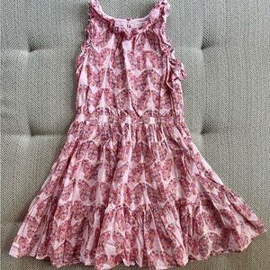 NWOT JCrew Crewcuts Pink Floral Girls Dress, size 10